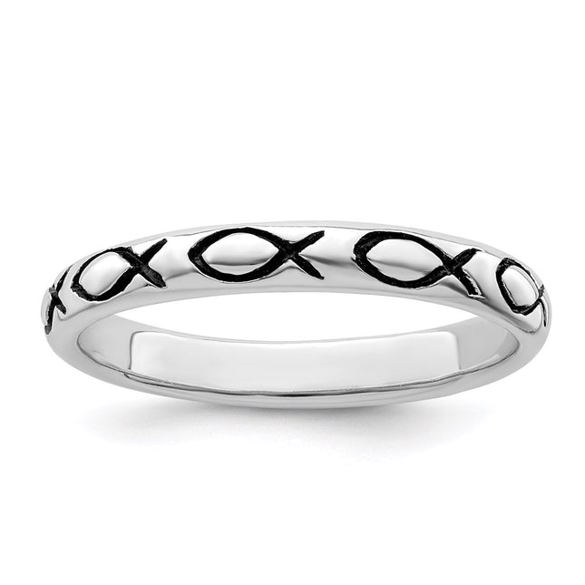 Sterling Silver Rings Style QR6586 - Classique Jewelry Inc.