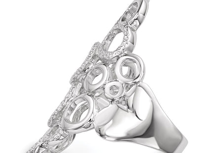 Sterling Silver Rings Style QR6589 - Classique Jewelry Inc.