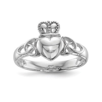 Sterling silver claddagh ring