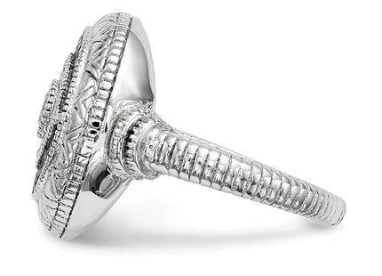 Sterling Silver Rings Style QR6621 - Classique Jewelry Inc.