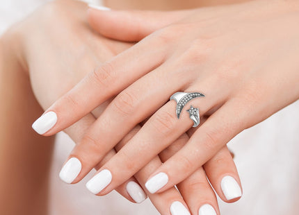 Sterling Silver Rings Style QR6649 - Classique Jewelry Inc.