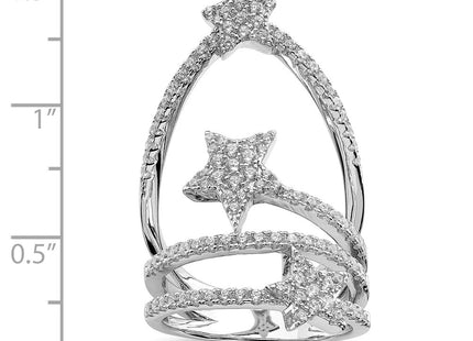 Sterling Silver Rings Style QR6653 - Classique Jewelry Inc.