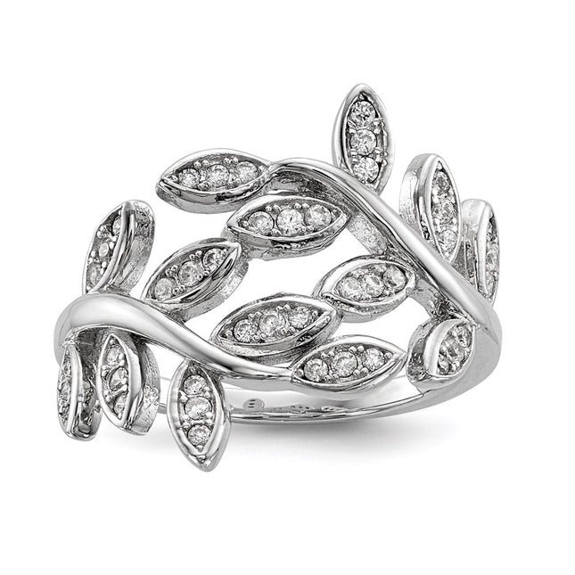 Sterling Silver Rings Style QR6654 - Classique Jewelry Inc.