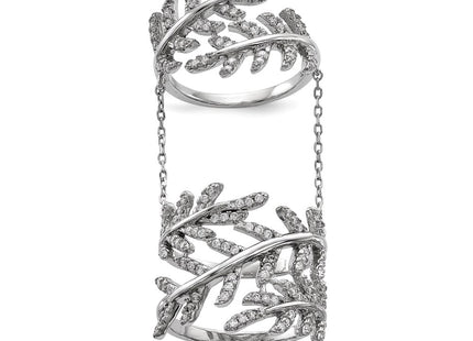 Sterling Silver Rings Style QR6657 - Classique Jewelry Inc.