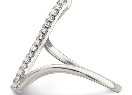 Sterling Silver Rings Style QR6673 - Classique Jewelry Inc.