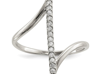 Sterling Silver Rings Style QR6673 - Classique Jewelry Inc.