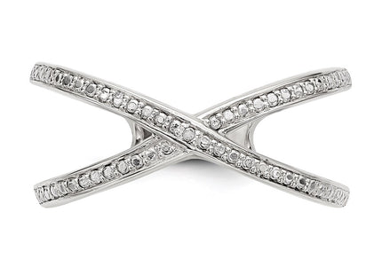 Sterling Silver Rings Style QR6674 - Classique Jewelry Inc.