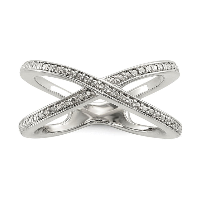 Sterling Silver Rings Style QR6674 - Classique Jewelry Inc.