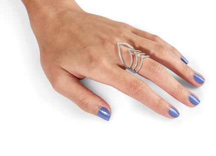 Sterling Silver Rings Style QR6676 - Classique Jewelry Inc.