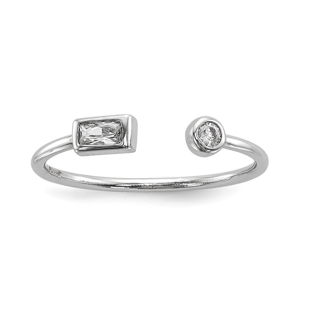 Sterling Silver Rings Style QR6682 - Classique Jewelry Inc.
