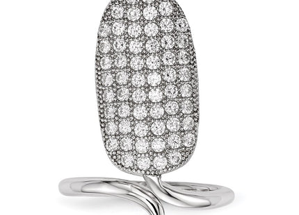 Sterling Silver Rings Style QR6687 - Classique Jewelry Inc.