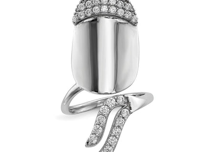 Sterling Silver Rings Style QR6687 - Classique Jewelry Inc.