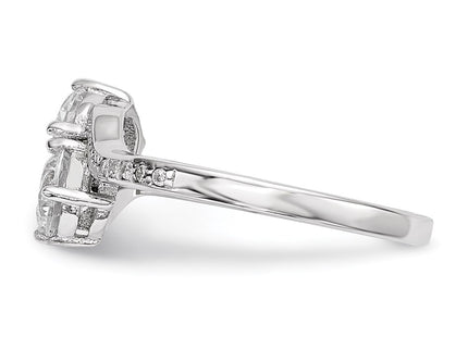 Sterling Silver Rings Style QR6707 - Classique Jewelry Inc.