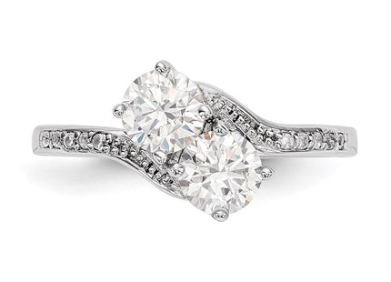 Sterling Silver Rings Style QR6707 - Classique Jewelry Inc.