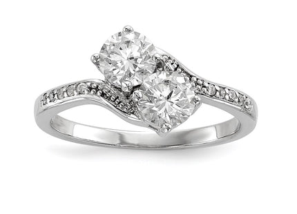 Sterling Silver Rings Style QR6707 - Classique Jewelry Inc.
