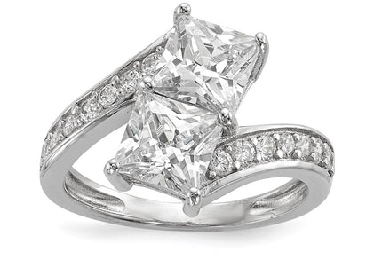 Sterling Silver Rings Style QR6710 - Classique Jewelry Inc.