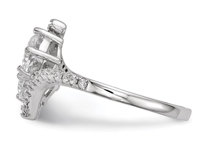 Sterling Silver Rings Style QR6714 - Classique Jewelry Inc.