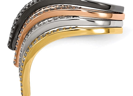 Sterling Silver Rings Style QR6739 - Classique Jewelry Inc.