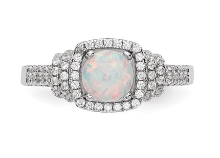 Sterling Silver Rings Style QR6758 - Classique Jewelry Inc.