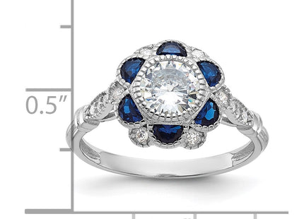 Sterling Silver Rings Style QR6770 - Classique Jewelry Inc.