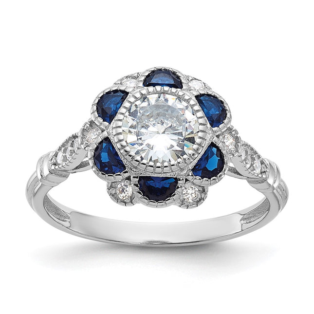 Sterling Silver Rings Style QR6770 - Classique Jewelry Inc.