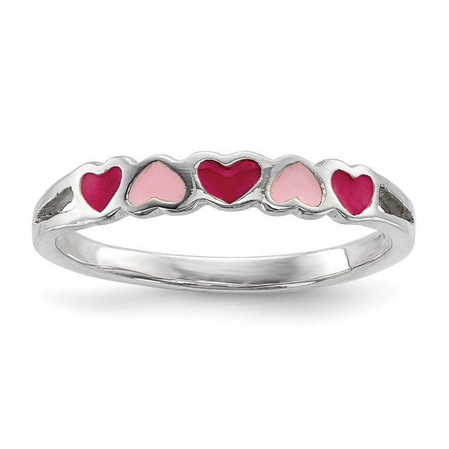 Sterling silver heart ring