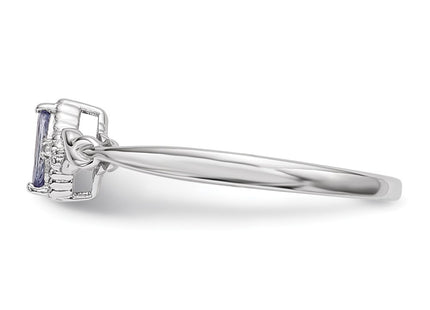 Sterling Silver Rings Style QR6789TZ - Classique Jewelry Inc.