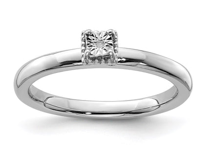 Sterling Silver Rings Style QR6795 - Classique Jewelry Inc.