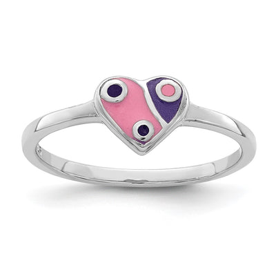 Sterling silver heart ring
