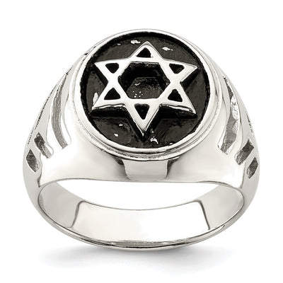 Sterling silver star ring