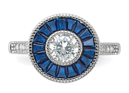 Sterling Silver Rings Style QR6860 - Classique Jewelry Inc.