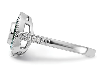 Sterling Silver Rings Style QR6861 - Classique Jewelry Inc.