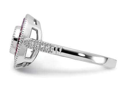 Sterling Silver Rings Style QR6862 - Classique Jewelry Inc.