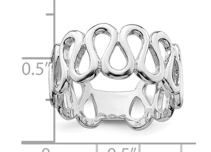 Sterling Silver Jewelry Style QR6898 - Classique Jewelry Inc.