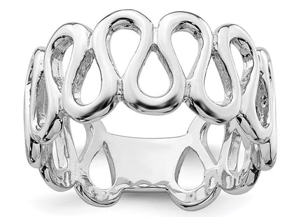 Sterling Silver Jewelry Style QR6898 - Classique Jewelry Inc.