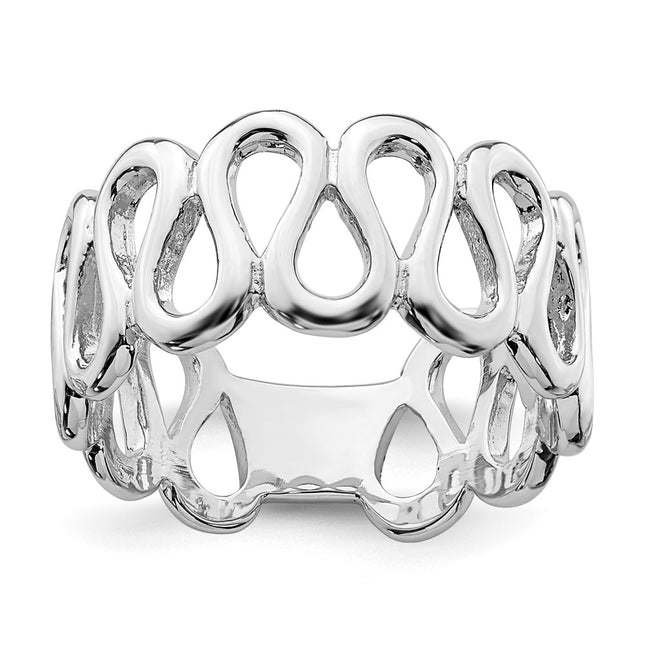 Sterling Silver Jewelry Style QR6898 - Classique Jewelry Inc.
