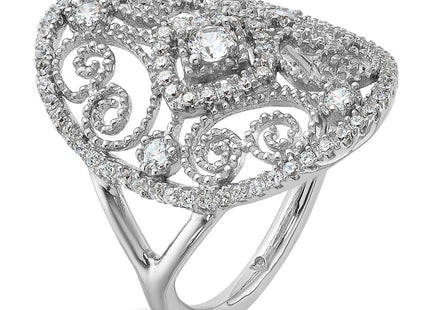 Sterling Silver Rings Style QR6922 - Classique Jewelry Inc.