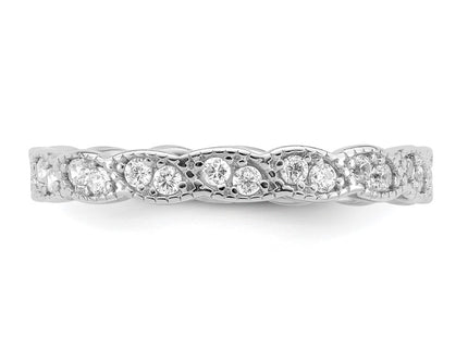 Sterling Silver Jewelry Style QR6928 - Classique Jewelry Inc.