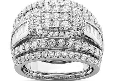 Sterling Silver Rings Style QR6930 - Classique Jewelry Inc.