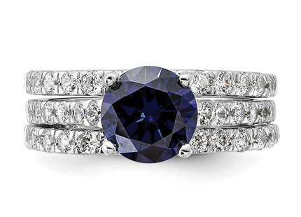 Sterling Silver Rings Style QR6932 - Classique Jewelry Inc.
