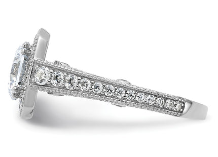 Sterling Silver Rings Style QR6943 - Classique Jewelry Inc.