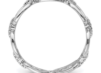Sterling Silver Jewelry Style QR6980 - Classique Jewelry Inc.