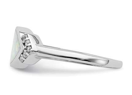 Sterling Silver Rings Style QR6997 - Classique Jewelry Inc.