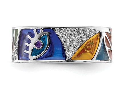 Sterling Silver Rings Style QR7009 - Classique Jewelry Inc.