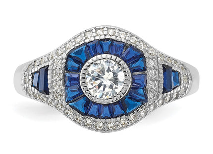 Sterling Silver Rings Style QR7015 - Classique Jewelry Inc.