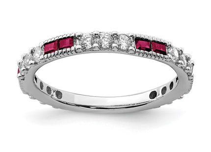 Sterling Silver Jewelry Style QR7027 - Classique Jewelry Inc.