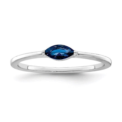 Sterling silver cubic zirconia ring