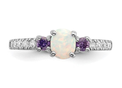 Sterling Silver Rings Style QR7040 - Classique Jewelry Inc.