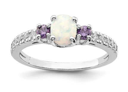 Sterling Silver Rings Style QR7040 - Classique Jewelry Inc.