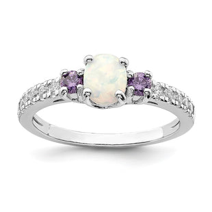 Sterling Silver Rings Style QR7040 - Classique Jewelry Inc.